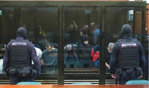 Suspects on trial over Moscow venue attack that killed 149