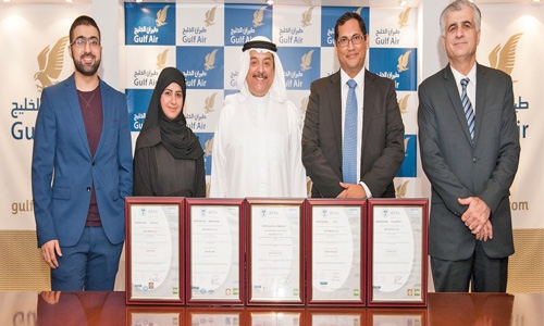 Awards galore for Gulf Air Awards galore for Gulf Air