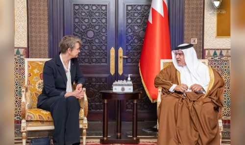 HRH the Crown Prince Meets UK Foreign Secretary During Manama Dialogue 2025 HRH the Crown Prince Meets UK Foreign Secretary During Manama Dialogue 2025