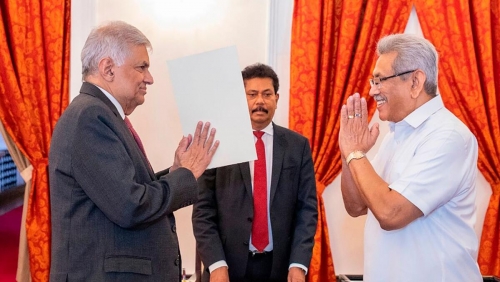 Sri Lanka PM Ranil Wickremesinghe appointed Finance Minister by President Gotabaya Sri Lanka PM Ranil Wickremesinghe appointed Finance Minister by President Gotabaya