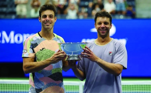 Granollers, Zeballos win men’s US Open doubles in thriller 