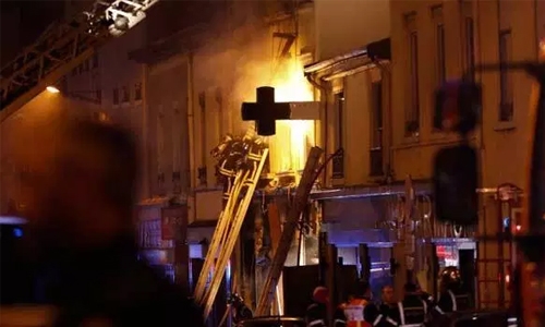 Mother and child die in French fire