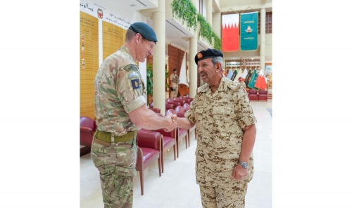 Commander-in-Chief receives UK Assistant Defence Chief for Operations Commander-in-Chief receives UK Assistant Defence Chief for Operations