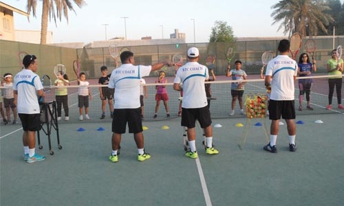 Summer camp for school students at Tennis Club