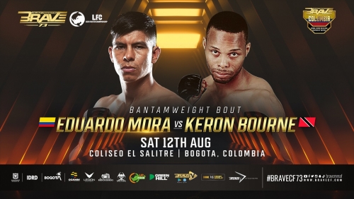 Hometown hero Mora faces undefeated Bourne at BRAVE CF 73 Hometown hero Mora faces undefeated Bourne at BRAVE CF 73