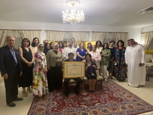 Shaikha Mai granted Order of the Rising Sun, Gold and Silver Star