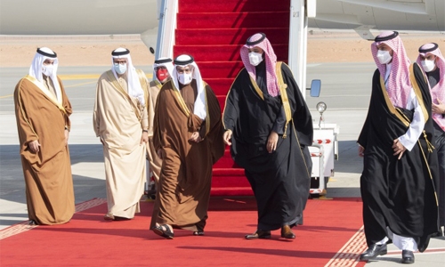 HRH Prince Salman arrives in Saudi to attend 41st GCC summit