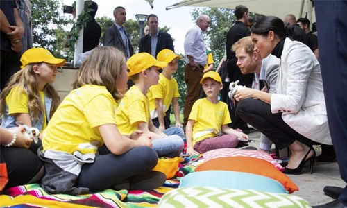 Pregnant Meghan takes break from Australia royal tour Pregnant Meghan takes break from Australia royal tour