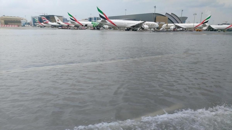 Dubai airport flooding: Flights delayed or cancelled