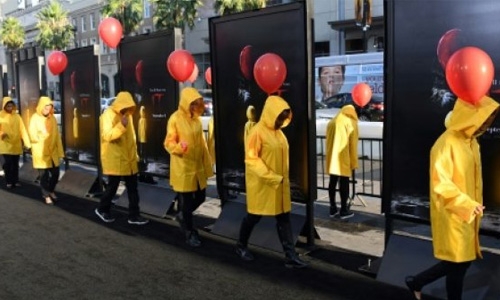 'It,' terrorizing box-office rivals, sets horror-flick record
