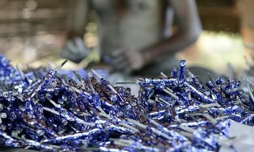 Indian fireworks factory blast kills nine Indian fireworks factory blast kills nine