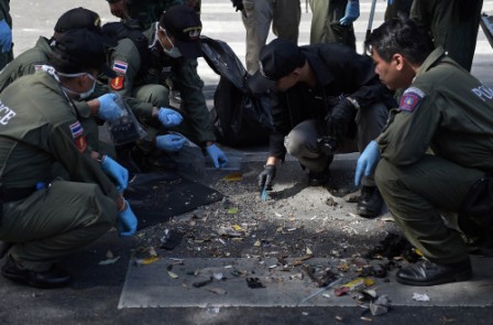 Police say local politics could still be behind Bangkok blast