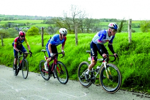 Evenepoel outsprints Skjelmose to win Amstel Gold Race 