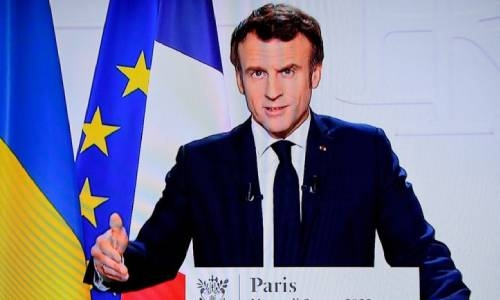 Macron launches election bid for second term Macron launches election bid for second term