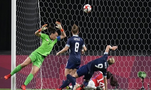 White’s 2 goals give Britain 2-0 win over Chile in Tokyo