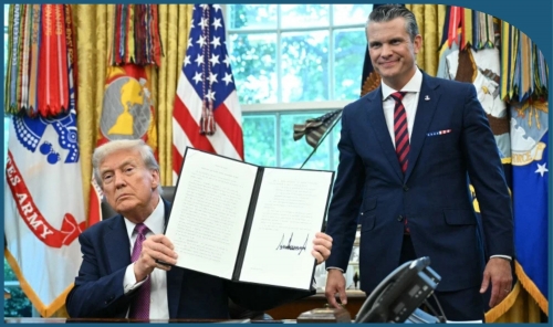 Trump rebrands Department of Defense as ‘Department of War’ Trump rebrands Department of Defense as ‘Department of War’