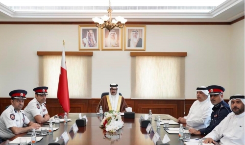 HH Shaikh Khalifa Chairs Southern Governorate Security Committee Meeting HH Shaikh Khalifa Chairs Southern Governorate Security Committee Meeting