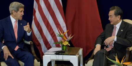 Kerry and Chinese FM discuss tensions over islands Kerry and Chinese FM discuss tensions over islands