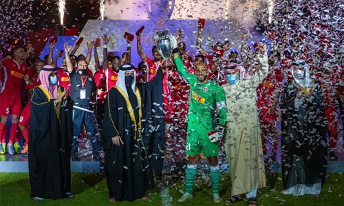 Muharraq lift HM the King’s Cup!
