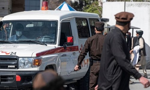 Six killed in suicide blast in Afghan capital