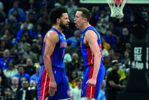 Cunningham leads Pistons past Nuggets rally, Knicks roll on
