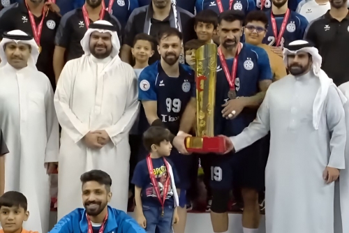 Al Najma dig deep to lift the trophy