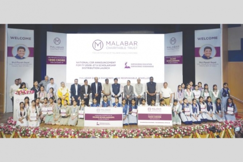 India Union Minister Piyush Goyal Unveils Malabar Gold & Diamonds’ USD 24 Million CSR Initiative for FY 2026–27