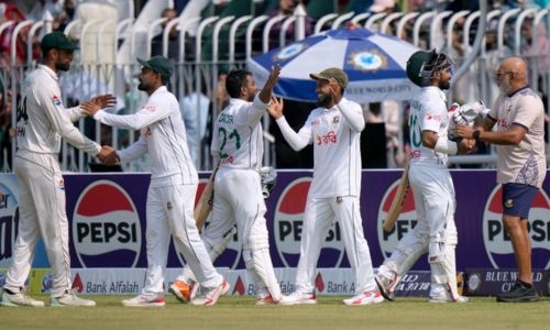 Pakistan and Bangladesh fined for slow over rates in 1st Test Pakistan and Bangladesh fined for slow over rates in 1st Test