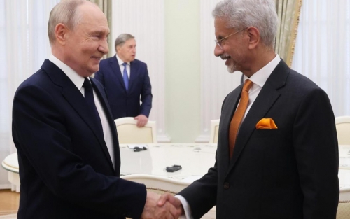 Jaishankar meets Putin, discusses India-Russia Cooperation