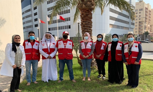 Bahrain Red Crescent Society volunteers undergo self-development training