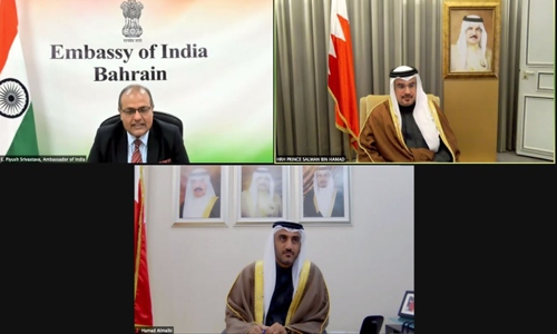 HM King committed to strengthening Bahrain-India ties
