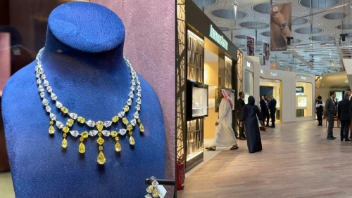Qatari businesswoman sparkles among jewellery giants at Doha show