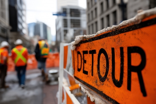 Lane Closure on Dry Dock Street from Jan 10 for Three Weeks