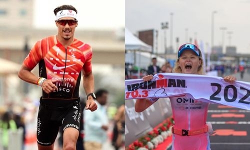 Luis, Marjolaine victorious in Ironman Bahrain! Luis, Marjolaine victorious in Ironman Bahrain!