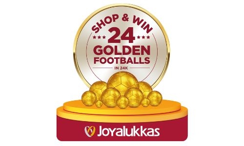 Shop and win 24 golden balls in 24 carats at Joyalukkas ‘Summer of Joy’ promotion Shop and win 24 golden balls in 24 carats at Joyalukkas ‘Summer of Joy’ promotion