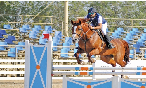Al Dossary wins showjumping Al Dossary wins showjumping