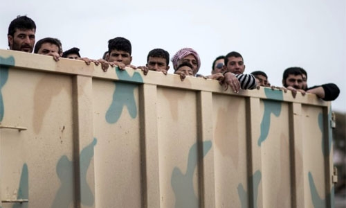 178 Central American migrants rescued from truck in Mexico 178 Central American migrants rescued from truck in Mexico