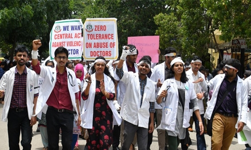 One million Indian doctors on strike to protest surgeries by traditional practitioners