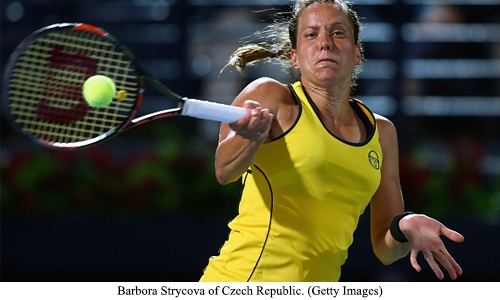 Czech Strycova knocks Ivanovic out of Dubai