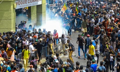 'We do not fear the government': Sri Lankan protesters keep up their struggle for complete system change 'We do not fear the government': Sri Lankan protesters keep up their struggle for complete system change