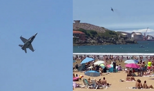 Close Call at Spanish Airshow: F-18 Pilot Pulls Off Dramatic Recovery Close Call at Spanish Airshow: F-18 Pilot Pulls Off Dramatic Recovery