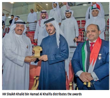 Shaikh Khalid crowns winners of Super Handball match