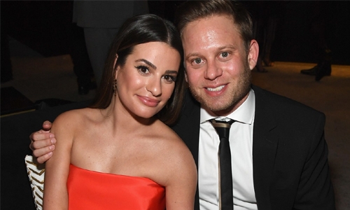 Lea Michele and Zandy Reich get married