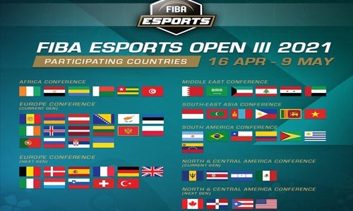 Bahrain to compete in FIBA Esports Open