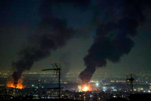 Powerful Explosions Rock Tehran on Day 14 of War