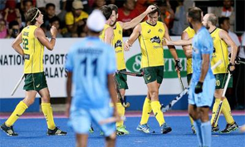 Australia rout India, win Azlan title
