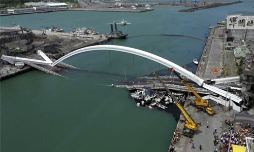 Last body retrieved after Taiwan bridge collapse