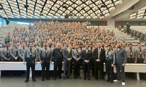 Bahrain's Ambassador to US visits New York City Police Academy