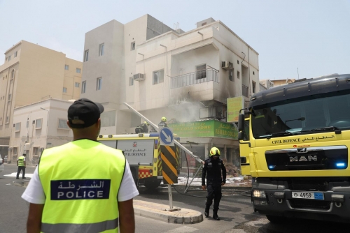 Civil Defence Responds to Two Fire Incidents in Muharraq and Hoora