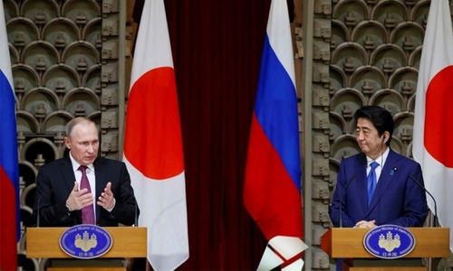 Putin, Abe signal no resolution on island dispute Putin, Abe signal no resolution on island dispute